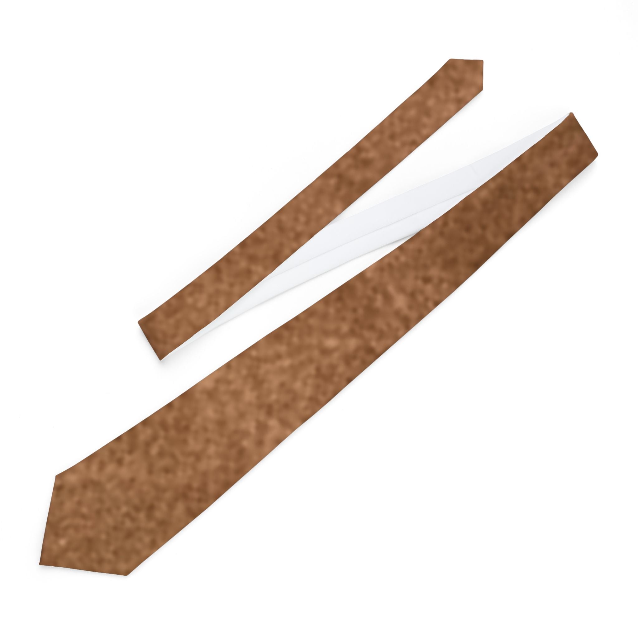 Elegant Brown Necktie - Perfect for Formal Events and Business Attire