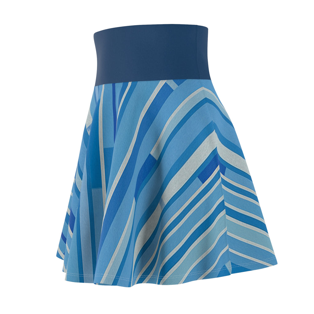 Trendy AOP Women's Skater Skirt, Stylish Summer Skirt, Casual Skater Skirt, Beachwear Skirt, Cute Outfit for Parties, Fashionable Gift