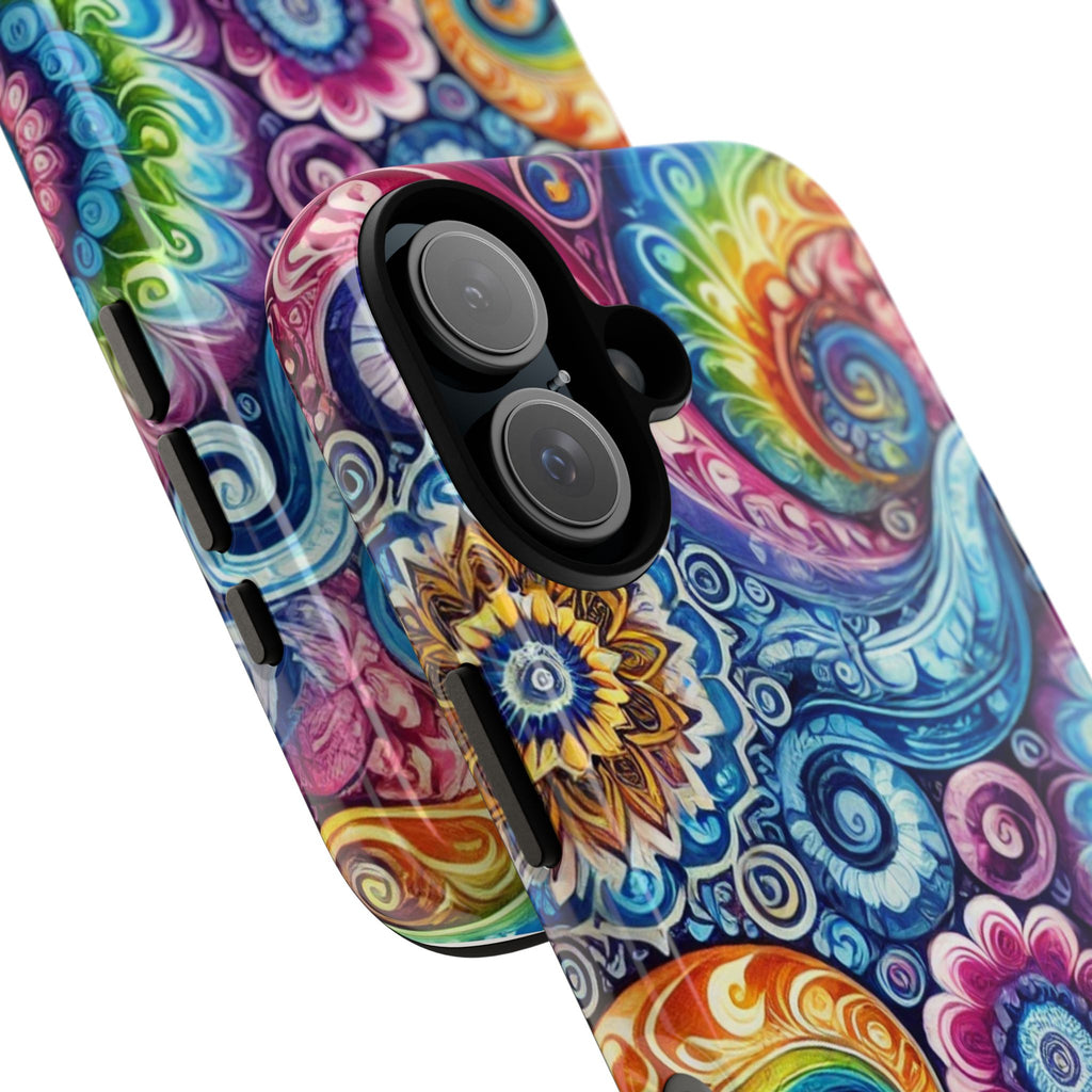Colorful Paisley Phone Case - Tough Case for Trendsetters
