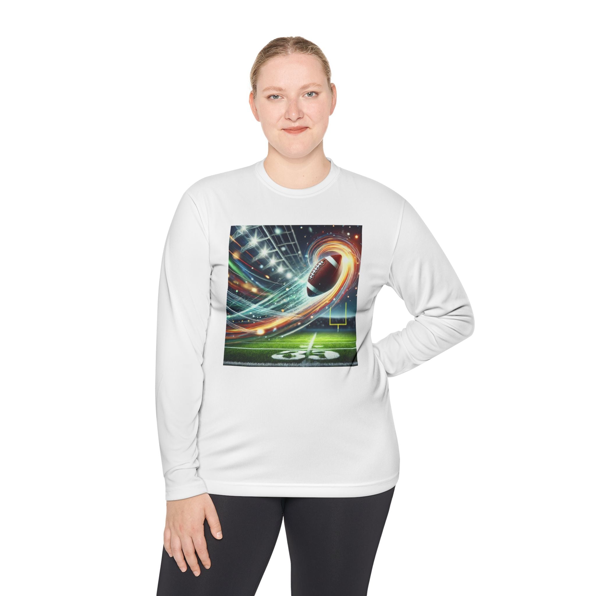 Dynamic Football Long Sleeve Tee - Unisex