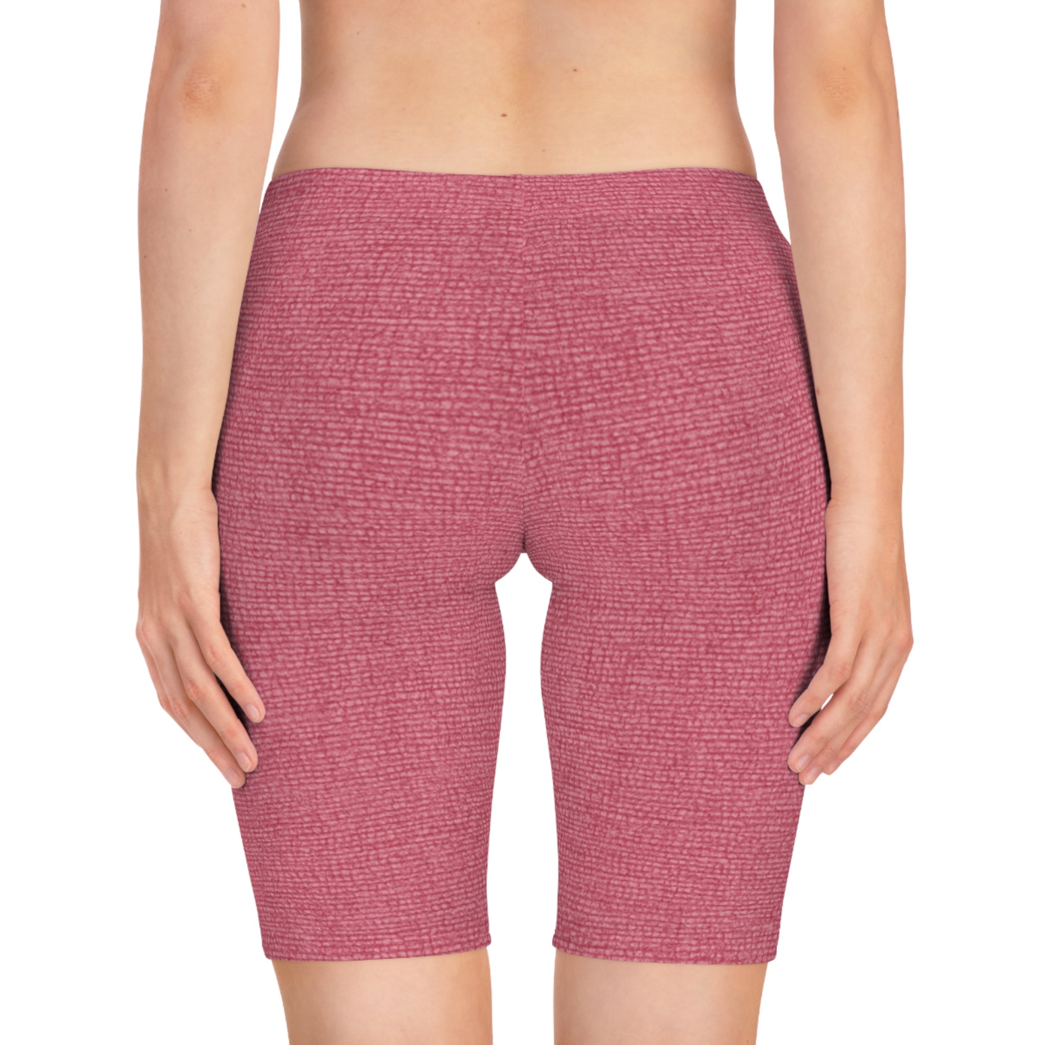 Comfortable Women's Bike Shorts for Cycling & Fitness | Soft Red Design
