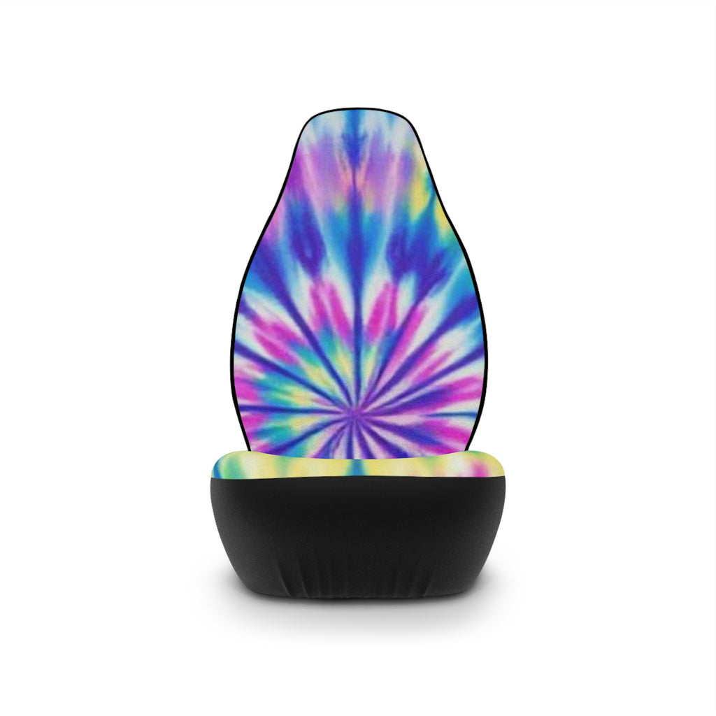 Colorful Tie-Dye Car Seat Covers – Vibrant Protection for Your Vehicle