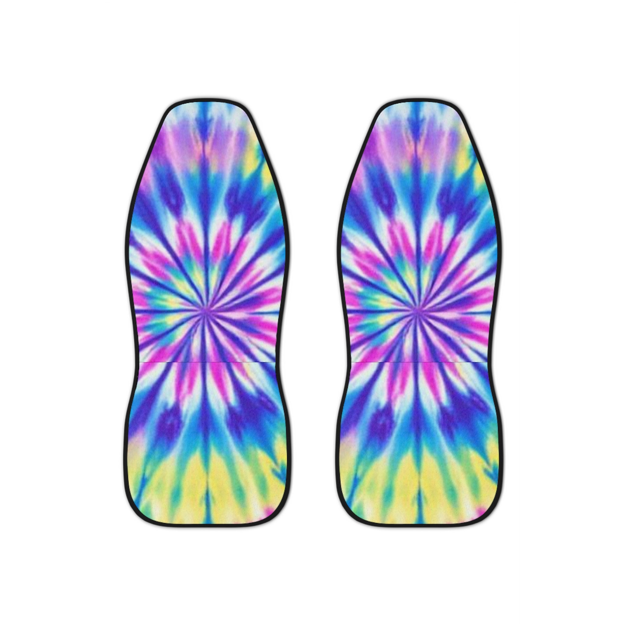 Colorful Tie-Dye Car Seat Covers – Vibrant Protection for Your Vehicle