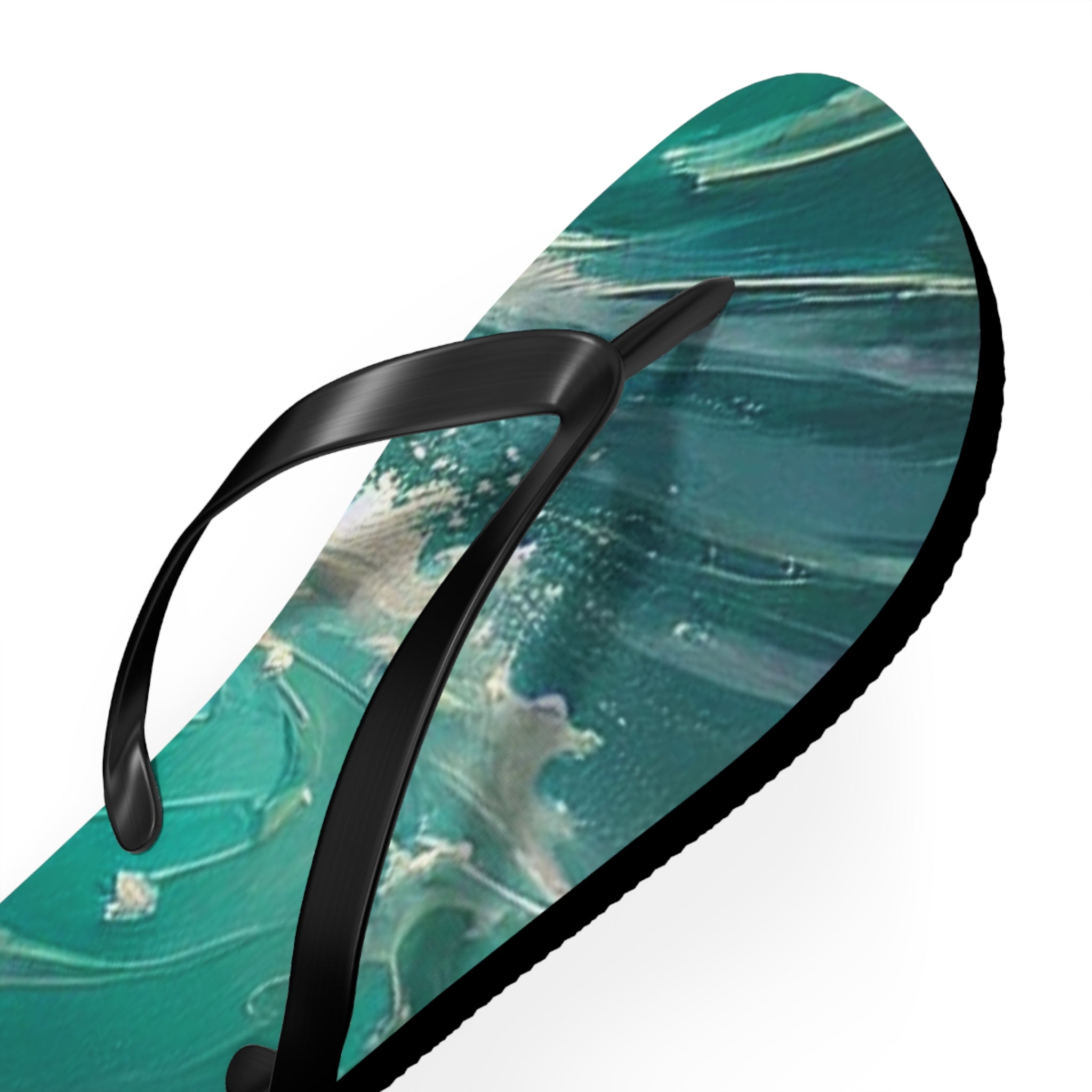 Comfortable Summer Flip Flops - Blue Casual Sandals for Beach & Vacation
