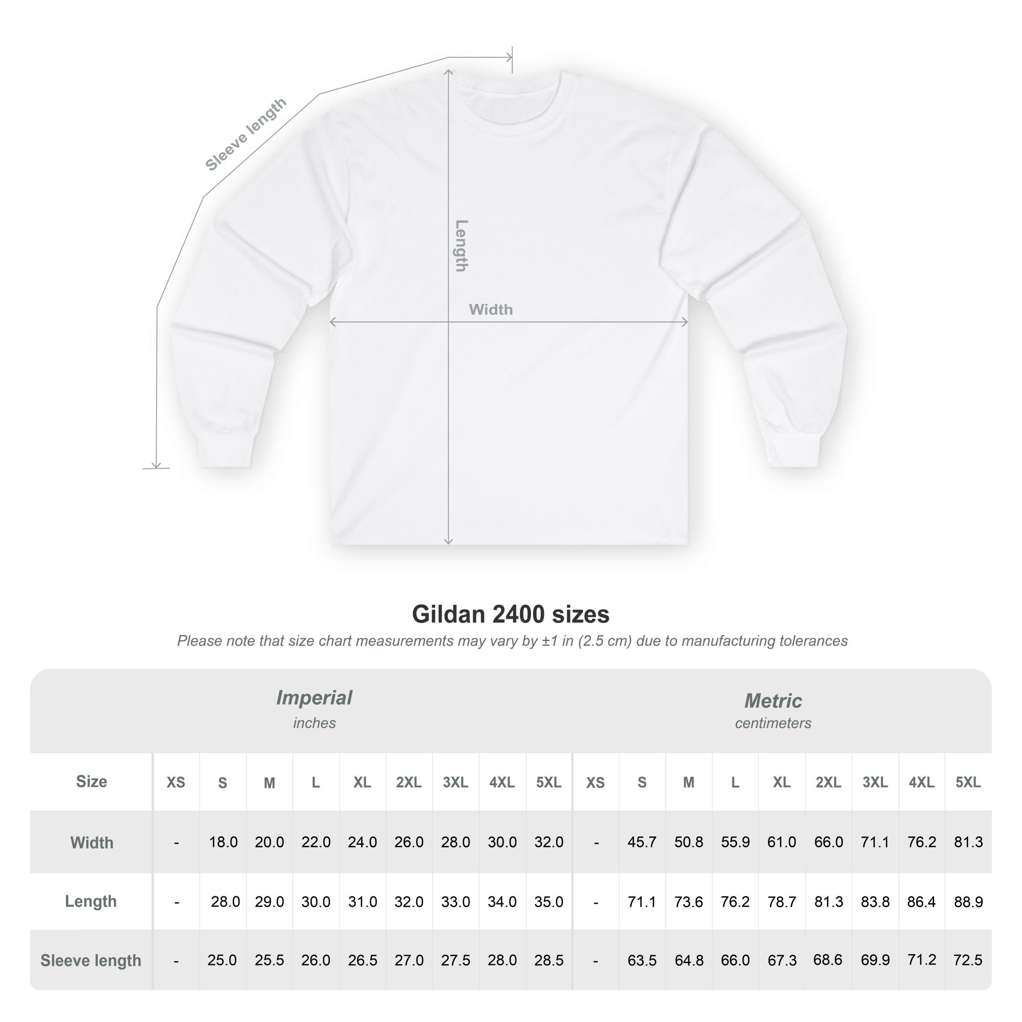 Go With The Flow Long Sleeve Tee - Unisex Cotton Shirt for Relaxed Styling
