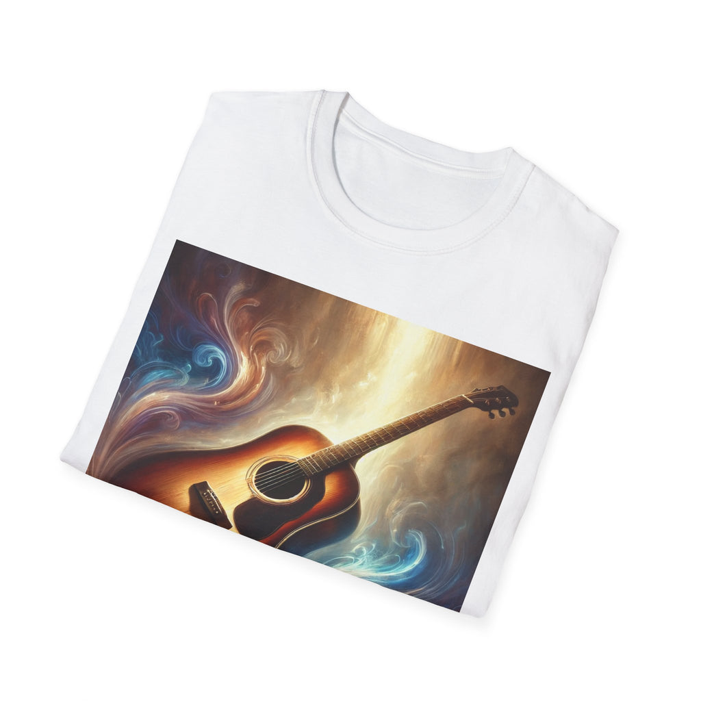Creative Guitar Vibes Unisex Softstyle T-Shirt