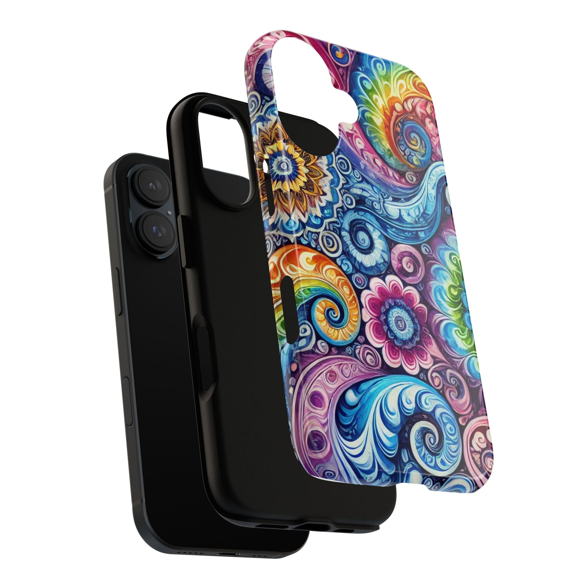 Colorful Paisley Phone Case - Tough Case for Trendsetters
