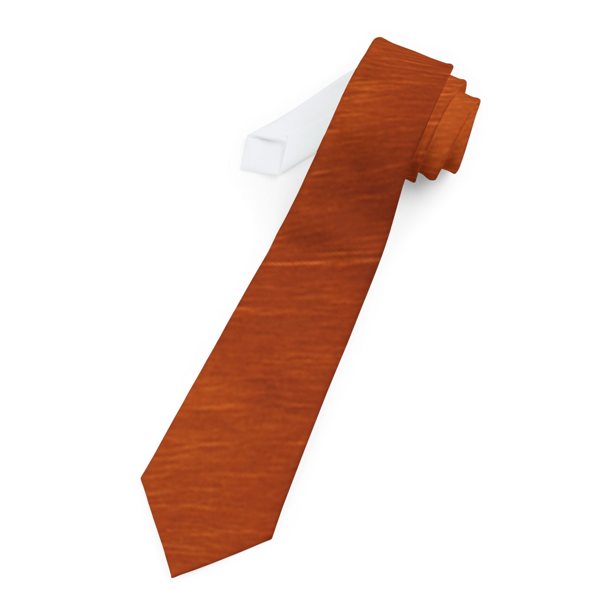 Elegant Orange Necktie - Stylish Formal Accessory for Men