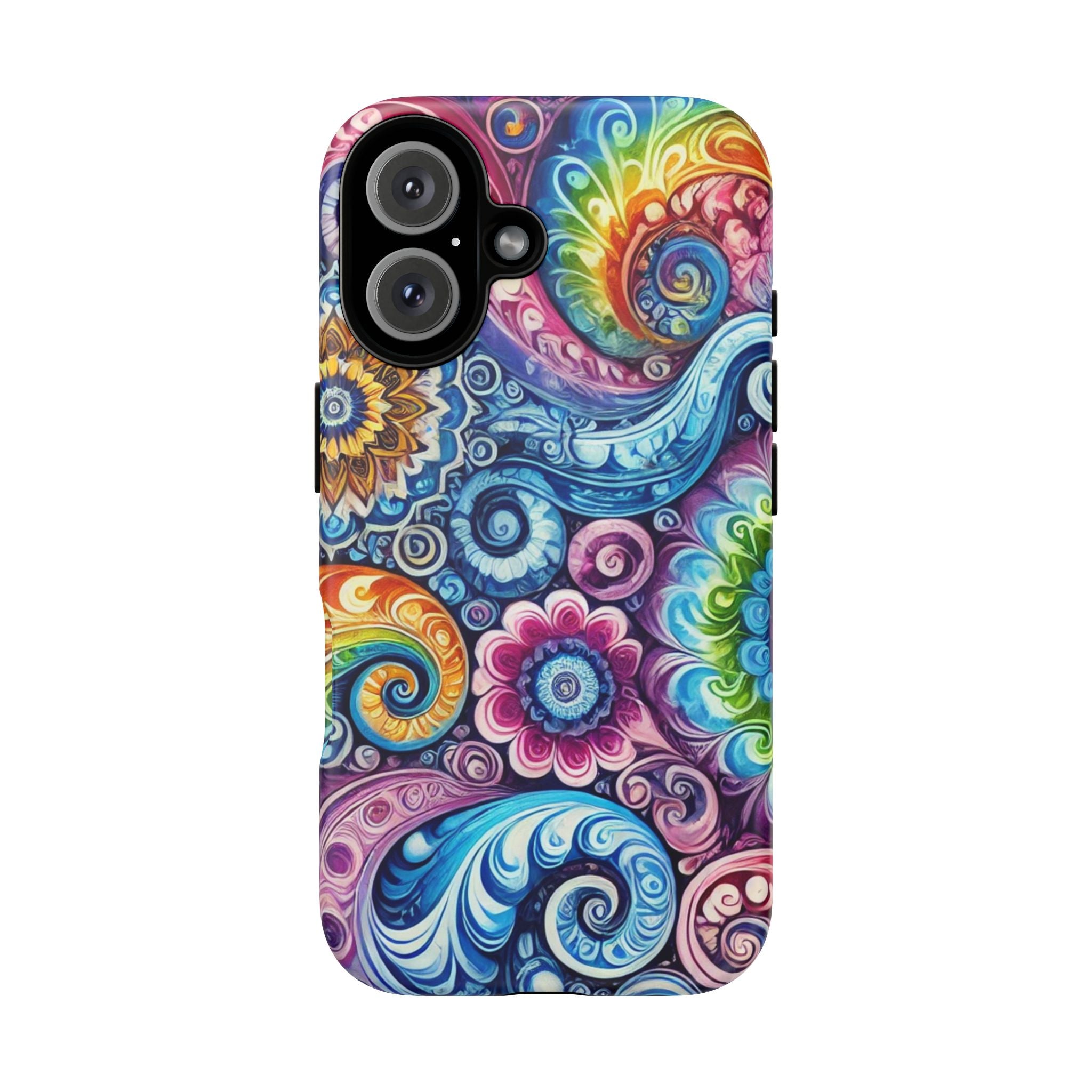 Colorful Paisley Phone Case - Tough Case for Trendsetters