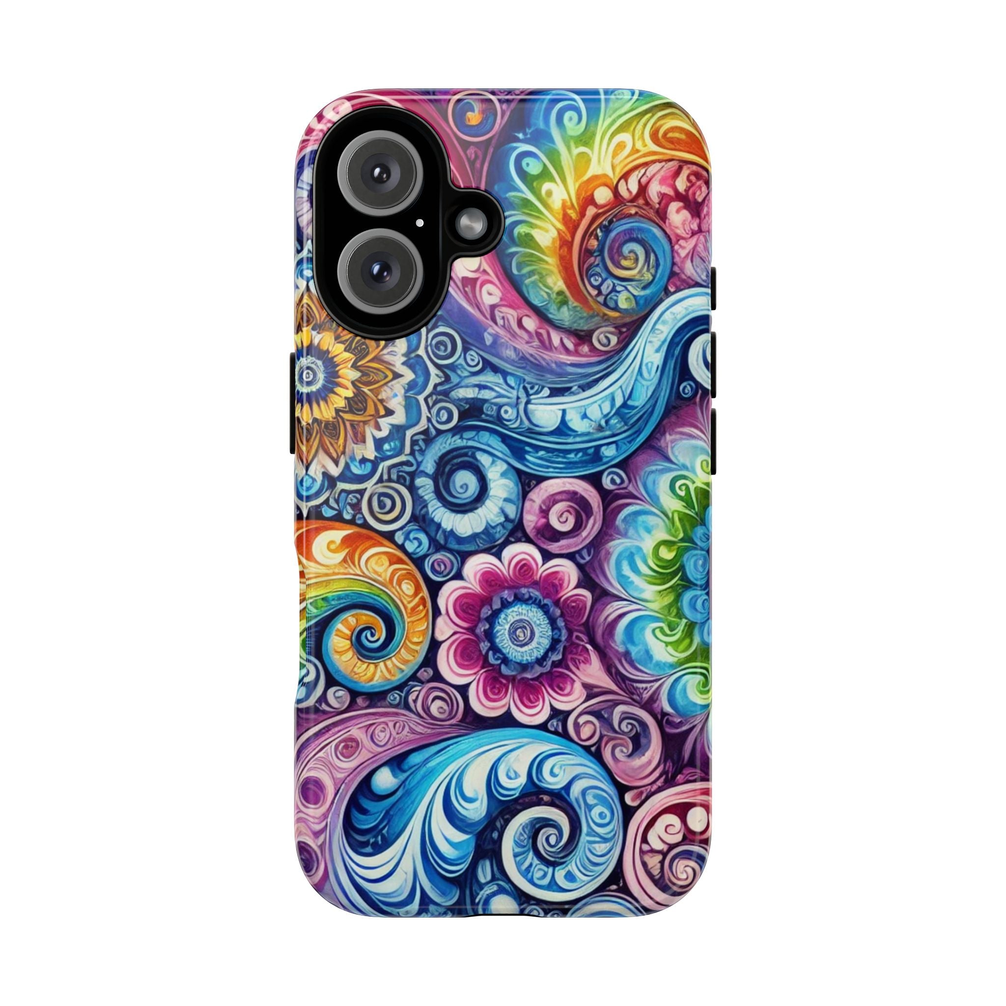 Colorful Paisley Phone Case - Tough Case for Trendsetters