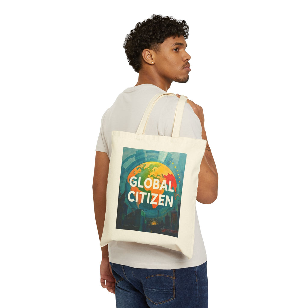Eco-Friendly Cotton Canvas Tote Bag - Global Citizen Design