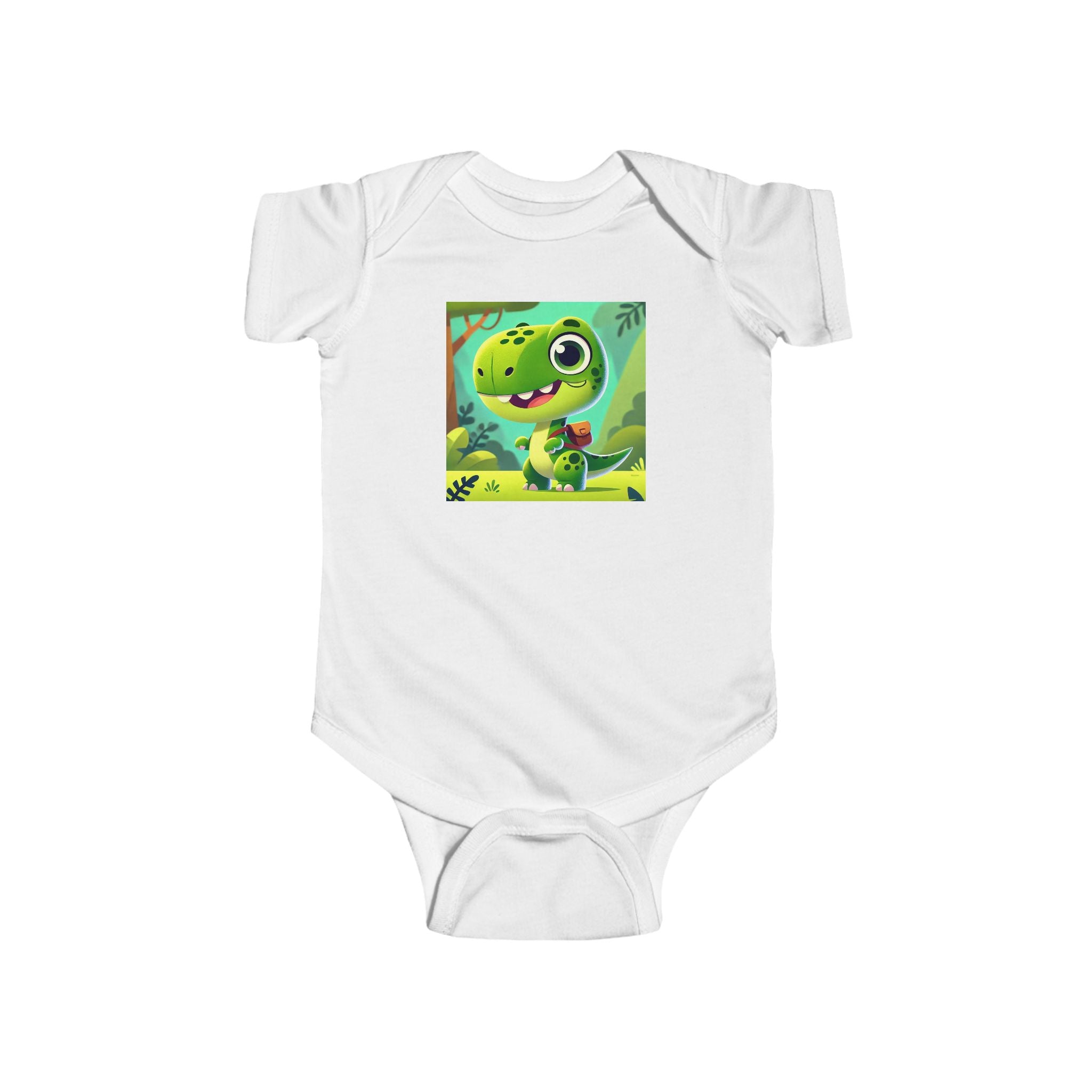 Cute Dinosaur Infant Bodysuit - Adorable Baby Wear for Playtime