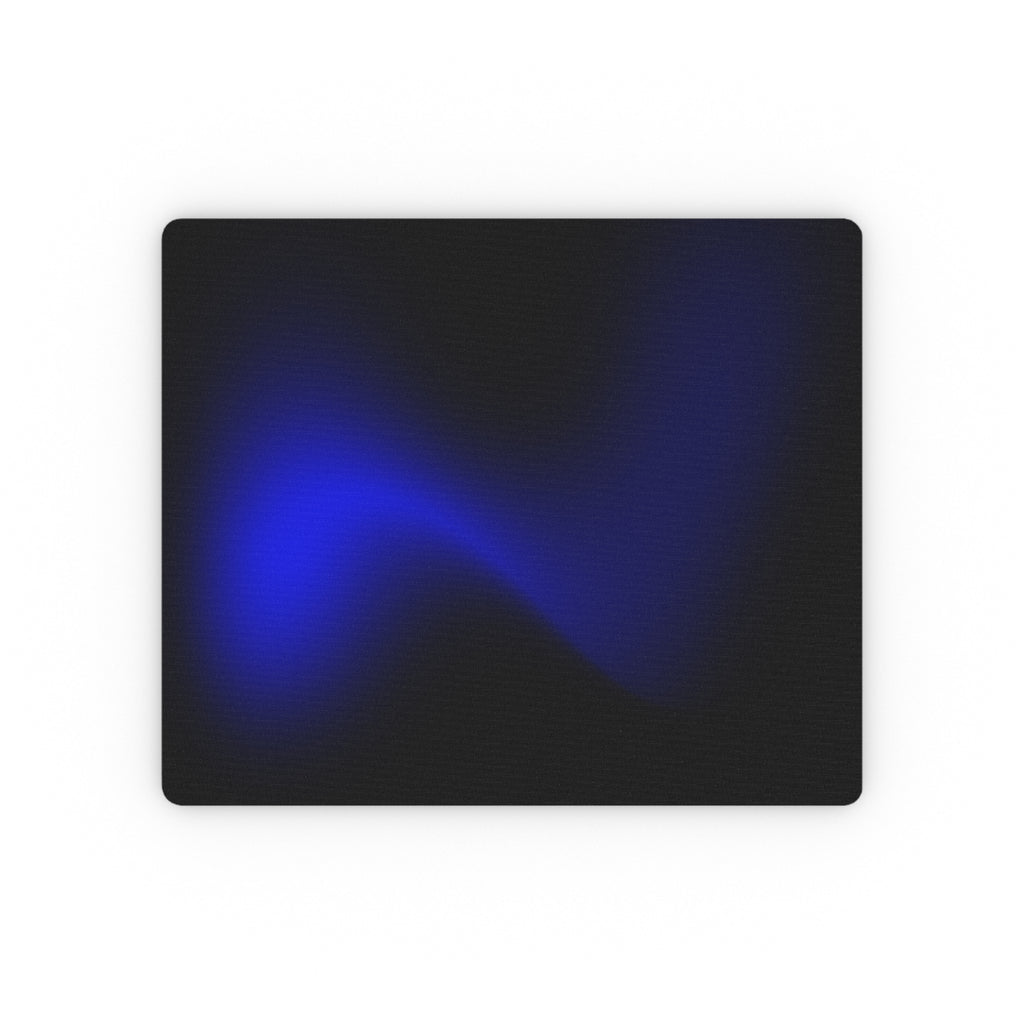 Modern Blue Wave Rectangular Mouse Pad - Stylish Office Accessory