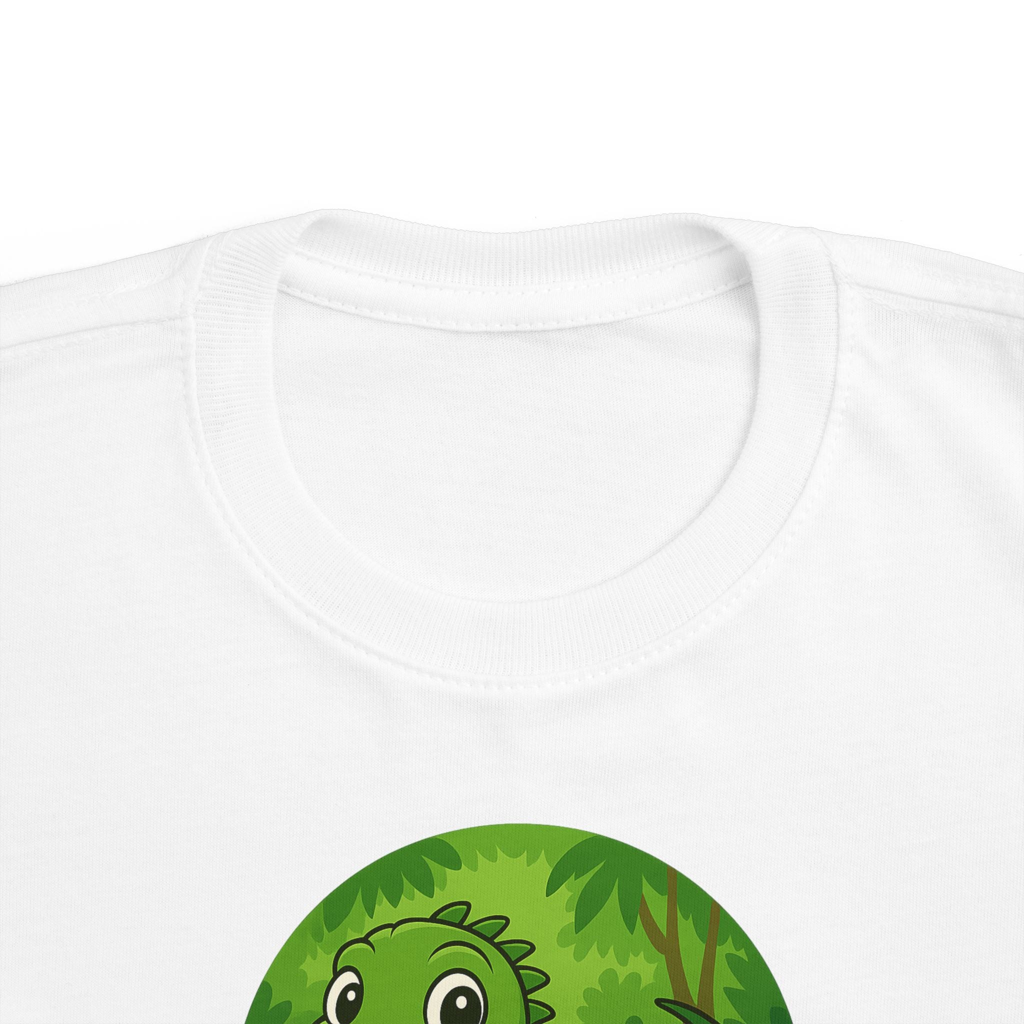 Cute Lizard Toddler Tee - Playful Jersey T-Shirt for Kids