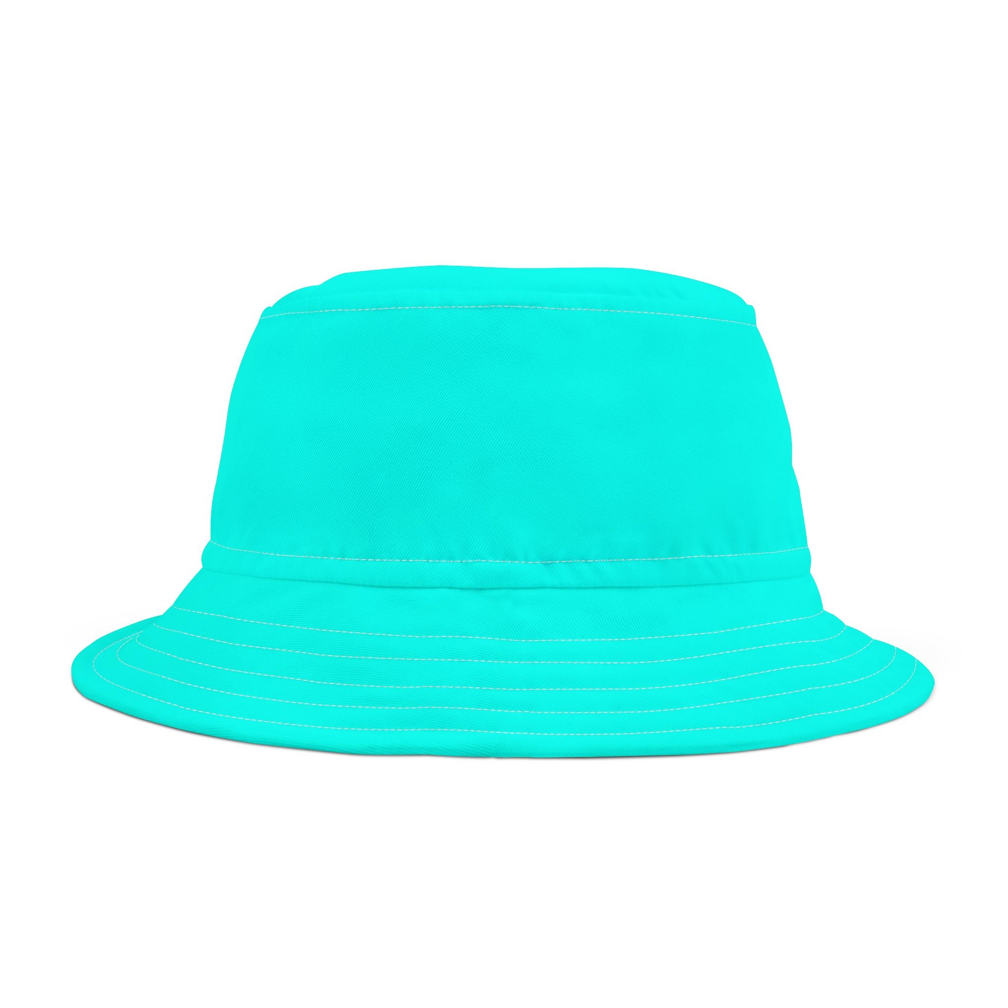 Turquoise Bucket Hat - Summer Accessories, Unisex Sun Hat, Gift for Beach Lovers, Vacation Headwear, Stylish Outdoor Cap