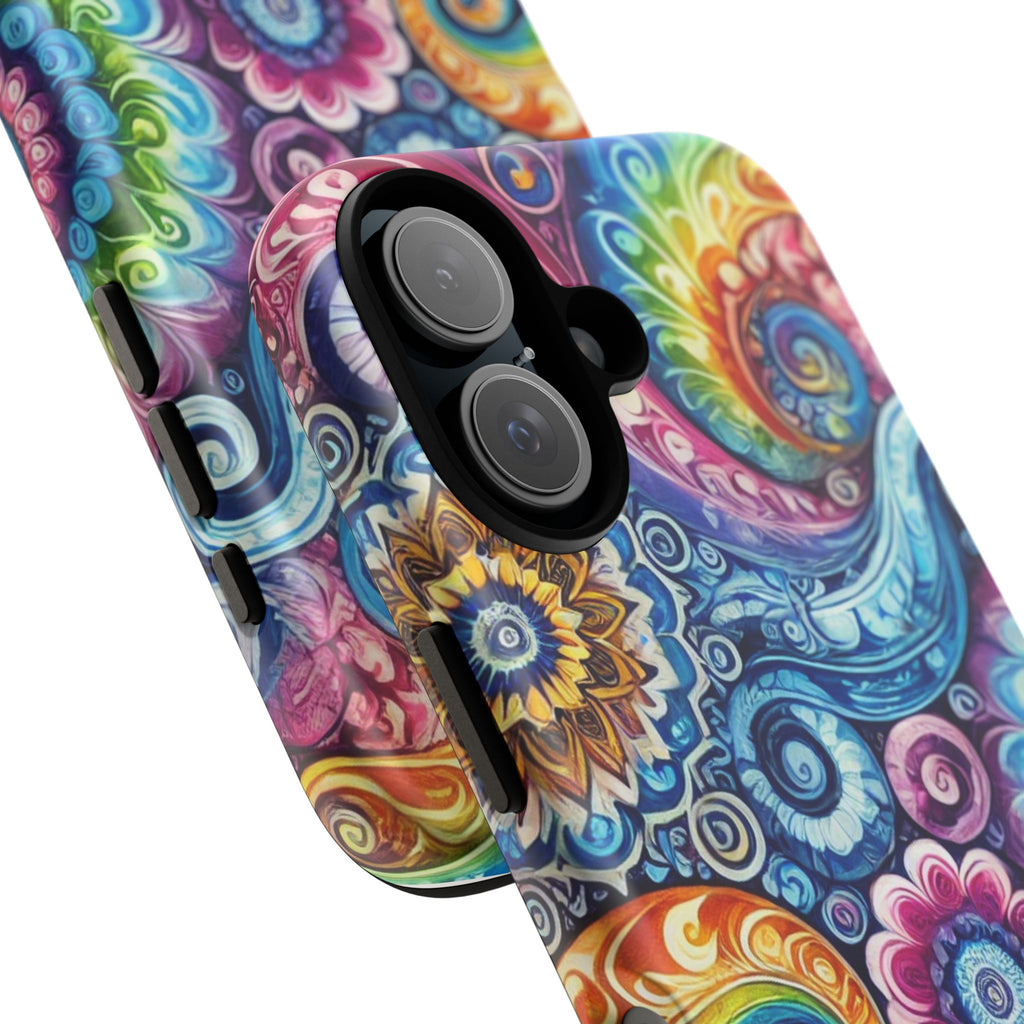 Colorful Paisley Phone Case - Tough Case for Trendsetters