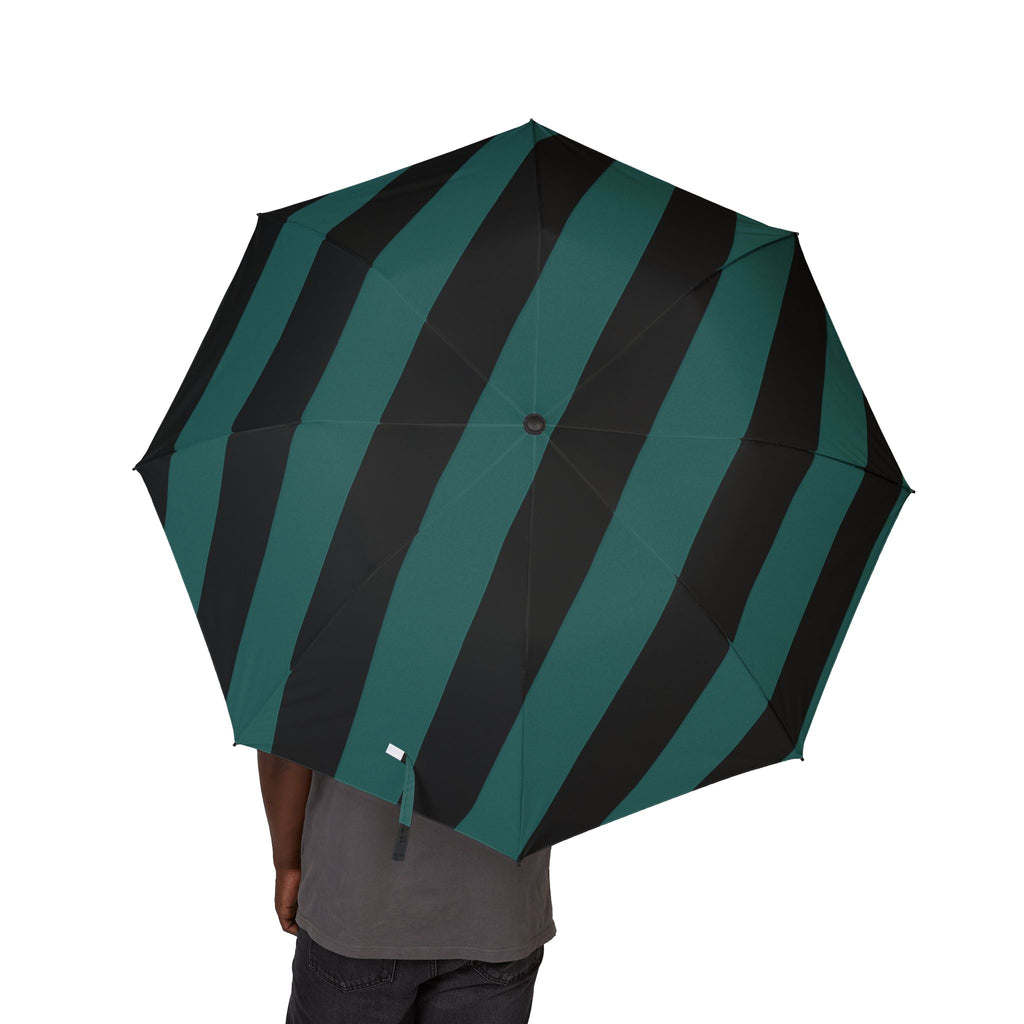 Chic Foldable Umbrella with Striped Design | Waterproof & Portable