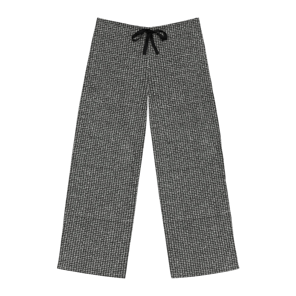 Cozy Men's Pajama Pants - Classic Houndstooth Design for Relaxed Evenings