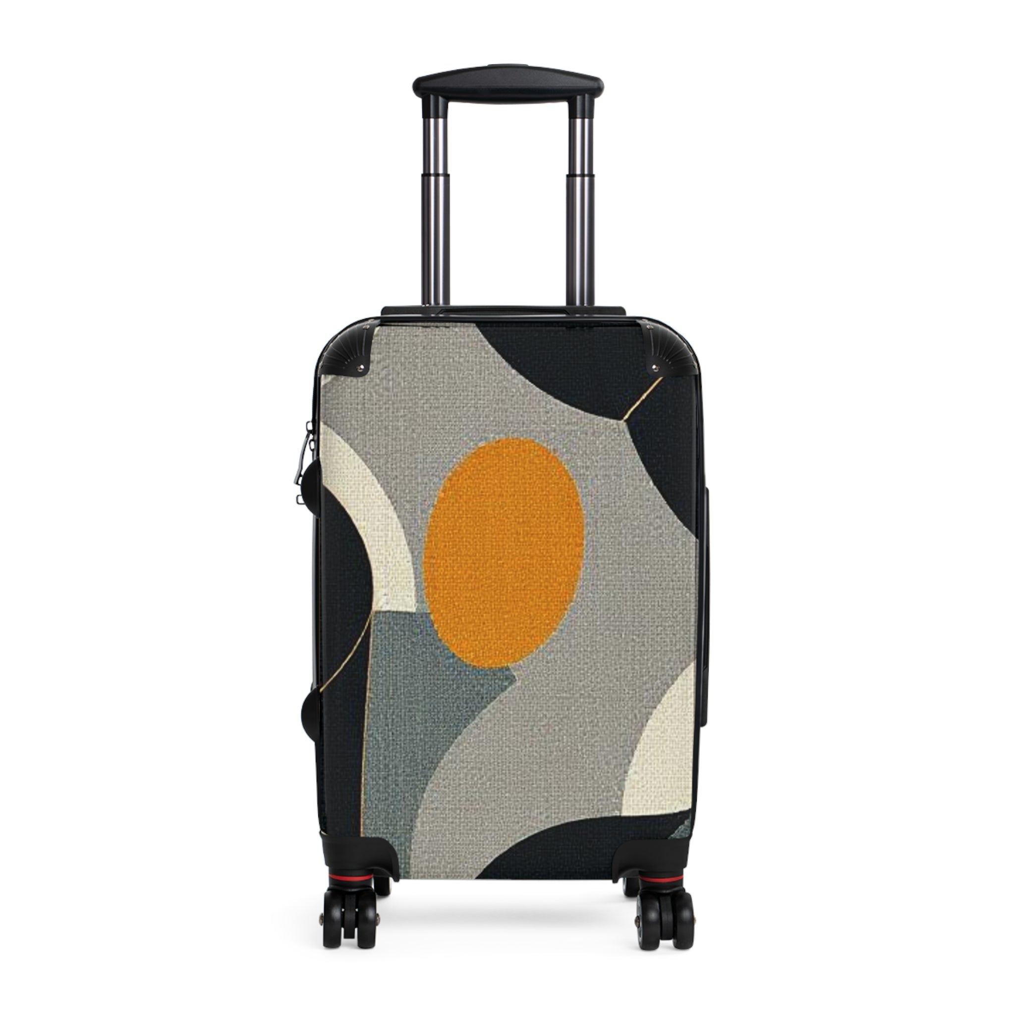 Stylish Abstract Pattern Suitcase - Trendy Luggage for Travelers