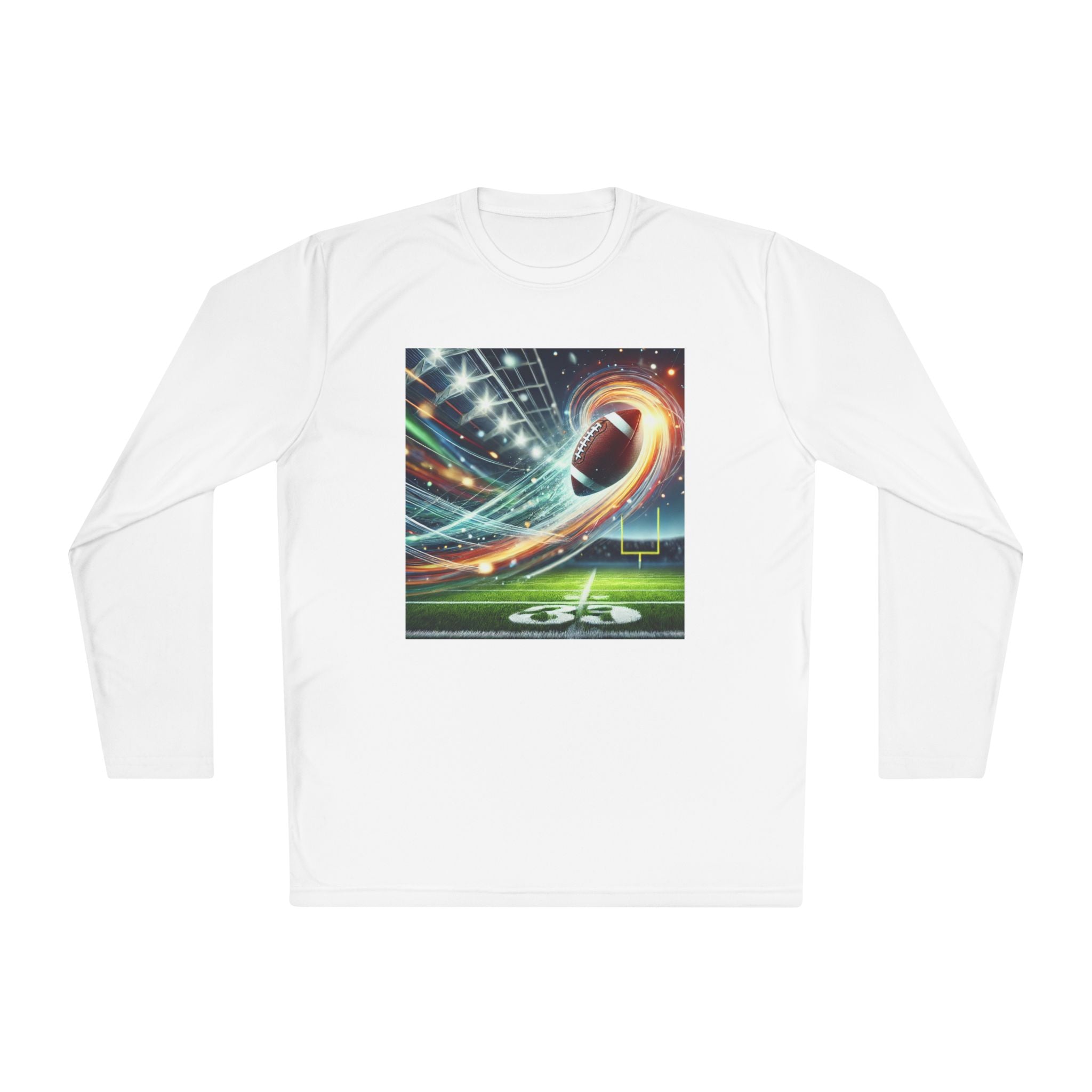 Dynamic Football Long Sleeve Tee - Unisex