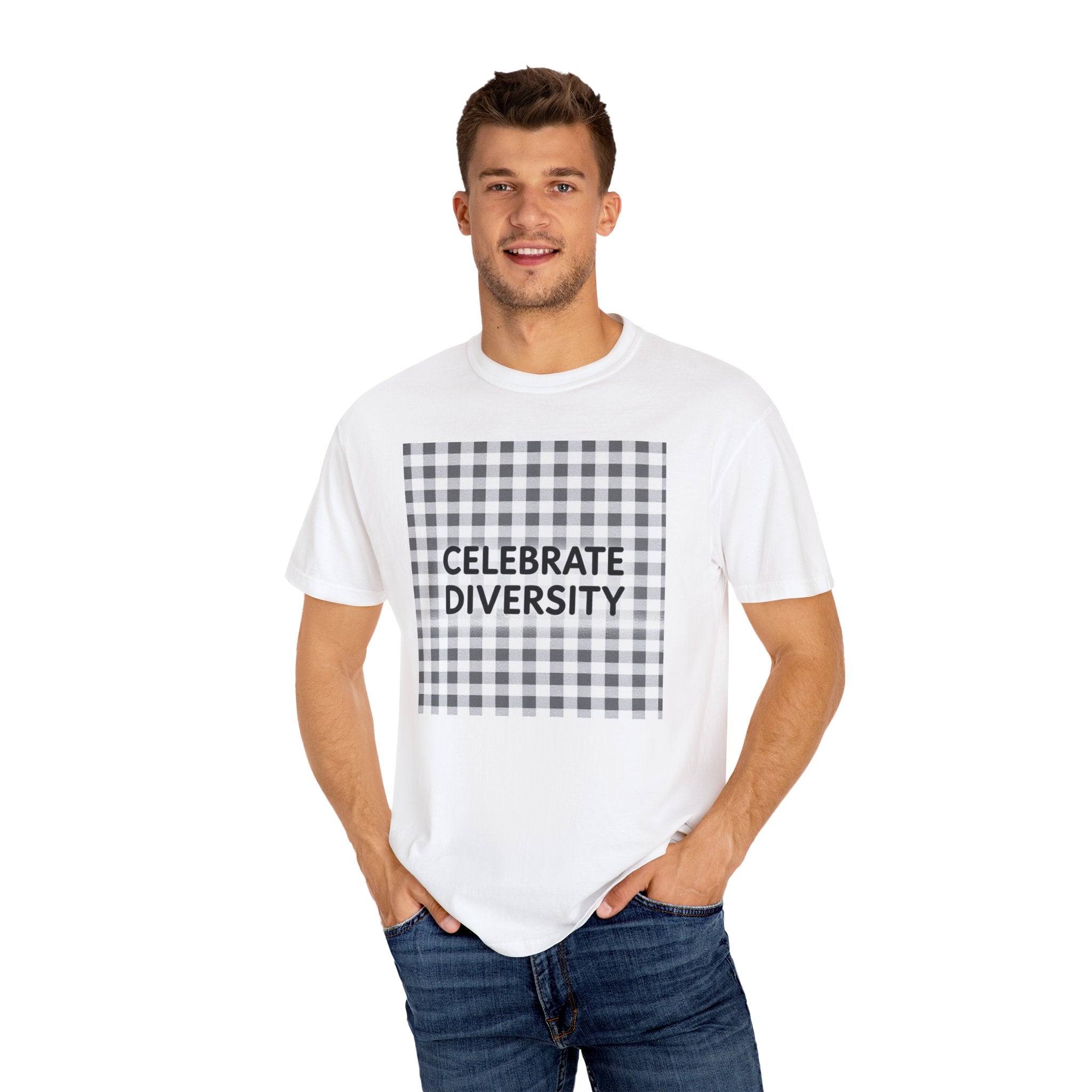 Celebrate Diversity Unisex Garment-Dyed T-Shirt