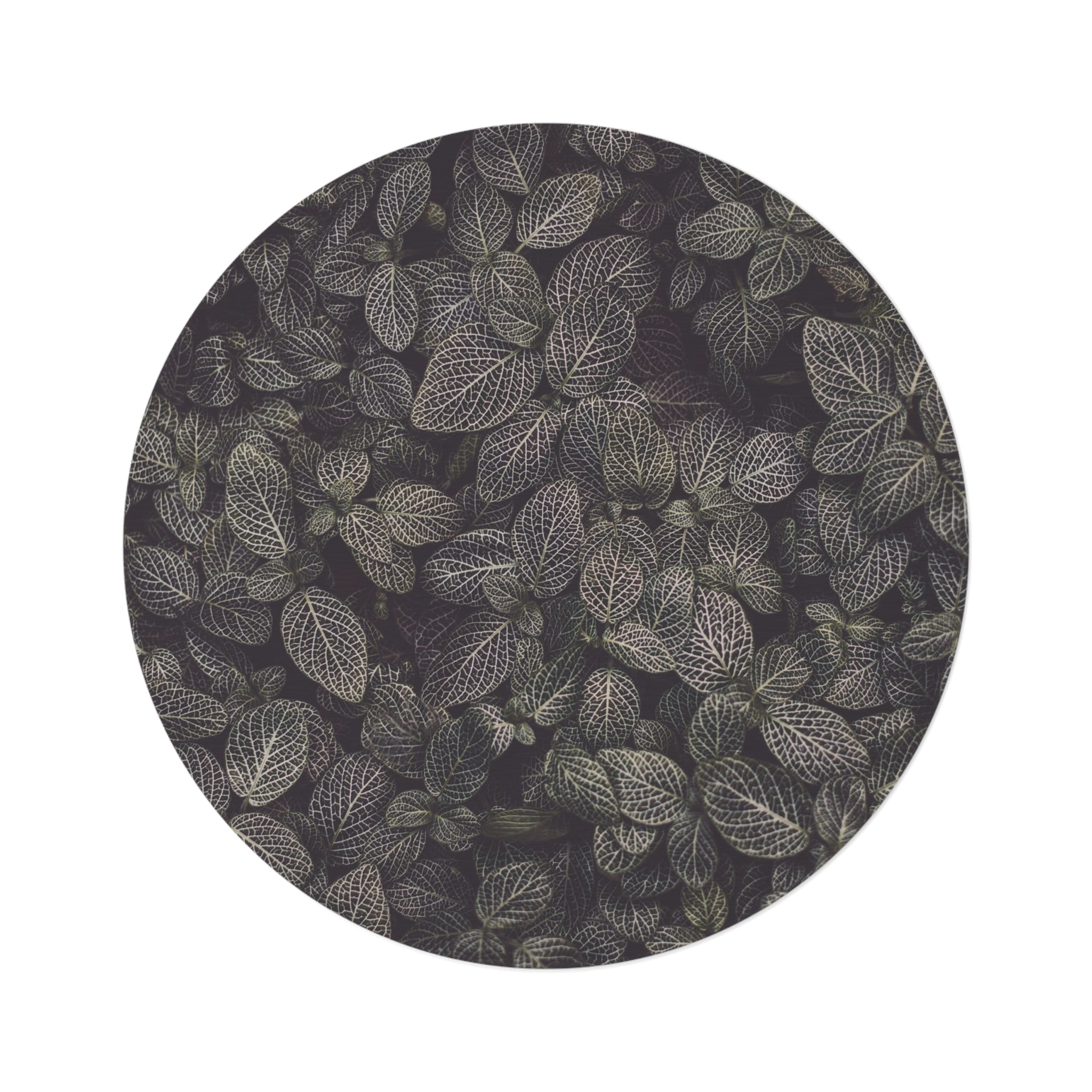 Botanical Round Rug for Cozy Living Spaces - Perfect Home Decor Accent