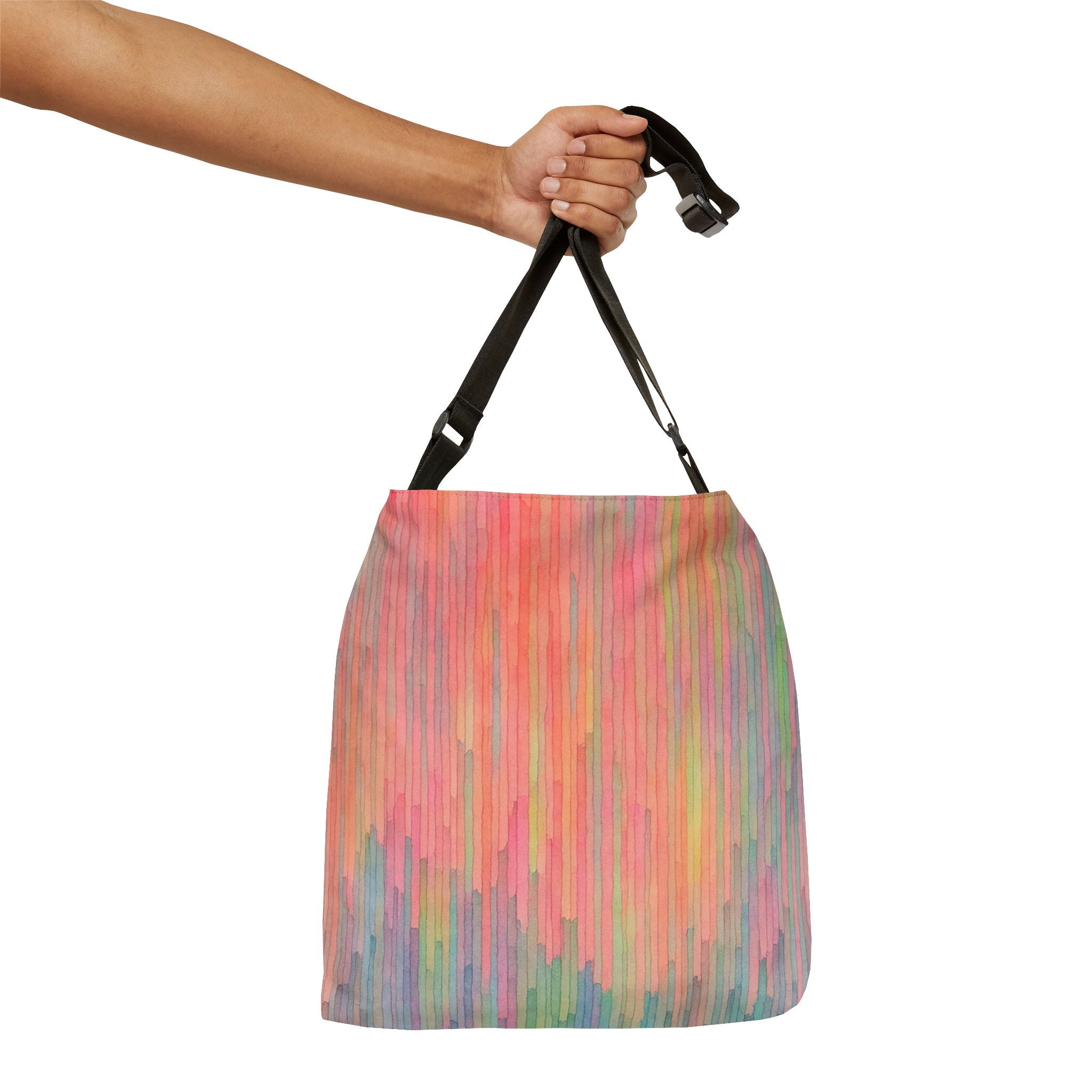 Colorful Adjustable Tote Bag | Fun and Stylish Accessory for Everyday Use, Beach Days, Shopping, or Gifts