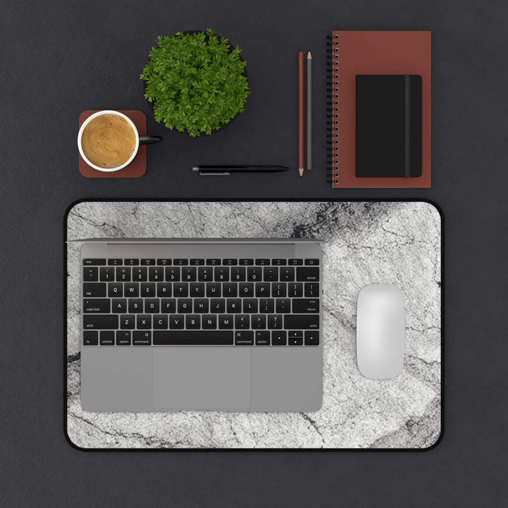 Elegant Granite Desk Mat | Stylish Office Accessory